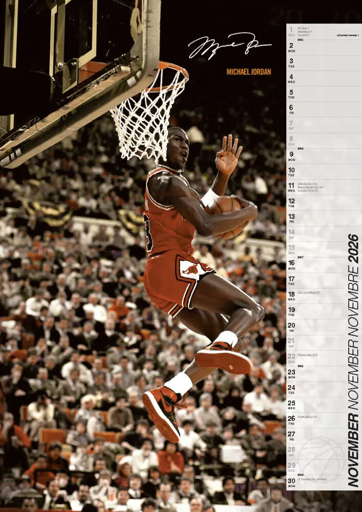 Bild: 9798893611595 | Basketball Legenden: Kalender 2026 | Kalender | 14 S. | Deutsch | 2026