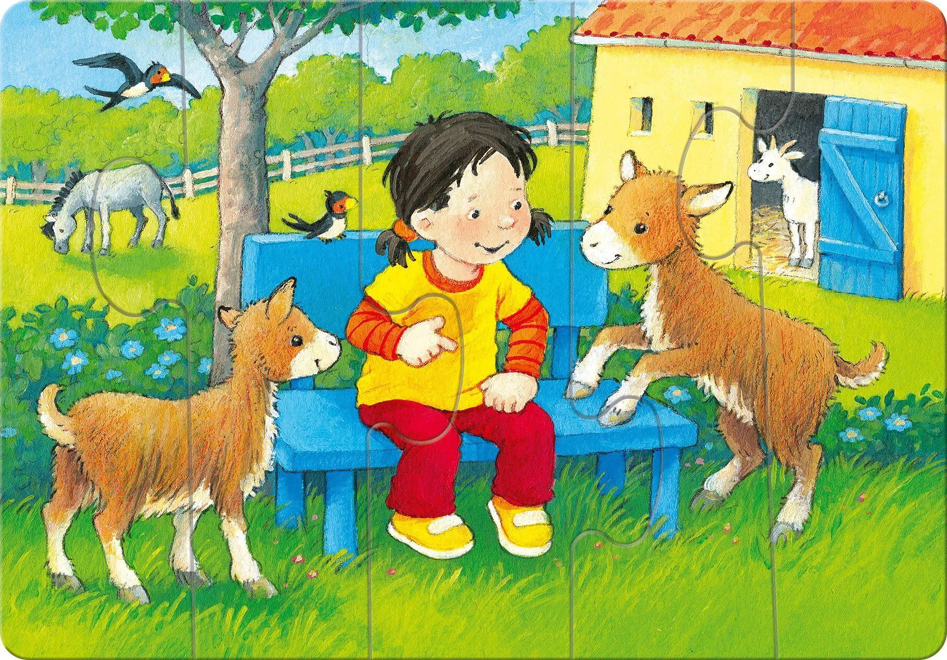 Bild: 4005556041695 | Ravensburger ministeps 4169 Mein allererstes Puzzle: Streichelzoo -...