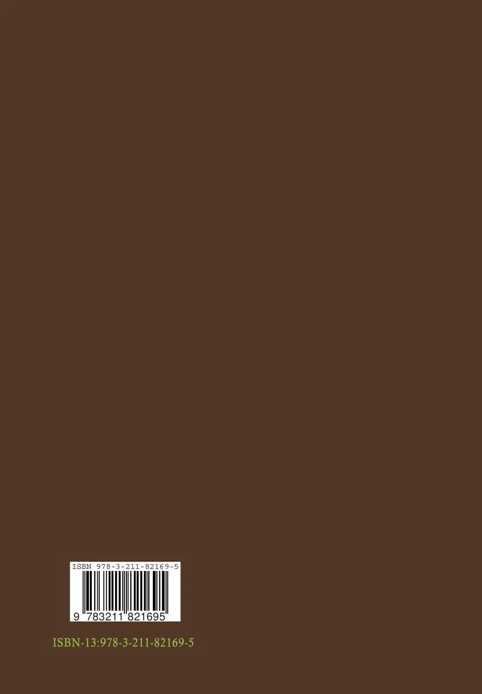Rückseite: 9783211821695 | Lehrbuch der Mathematischen Physik | Band 2: Klassische Feldtheorie