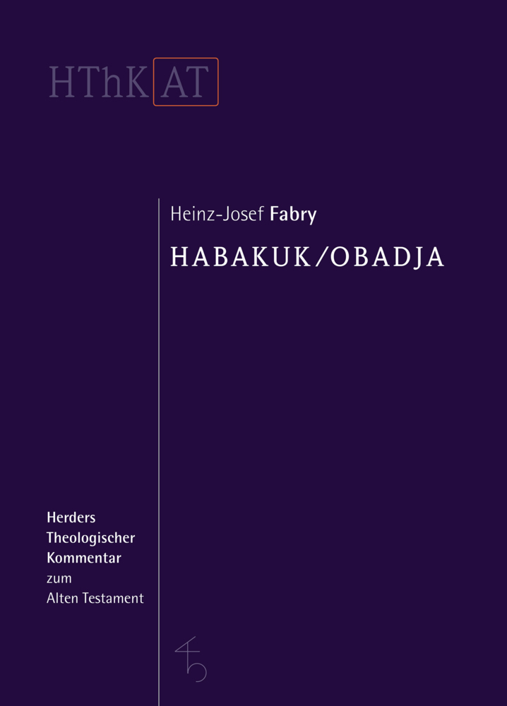 Cover: 9783451261695 | Obadja / Habakuk | Heinz-Josef Fabry | Buch | 432 S. | Deutsch | 2018