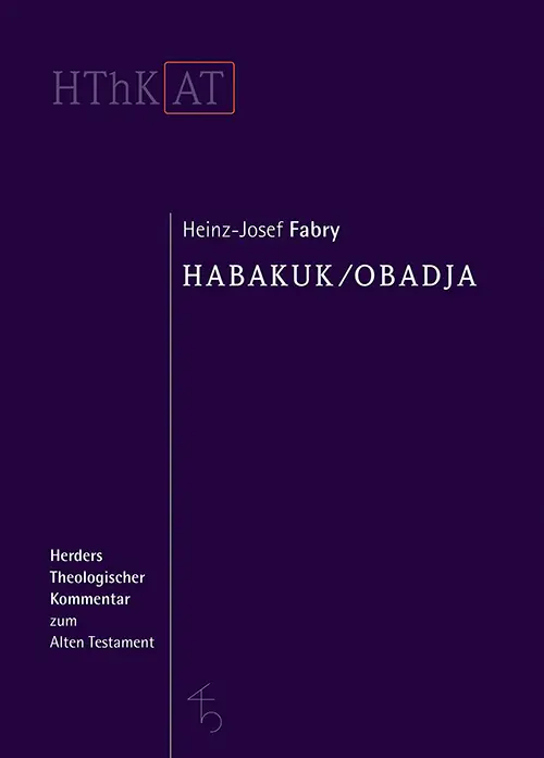 Cover: 9783451261695 | Obadja / Habakuk | Heinz-Josef Fabry | Buch | 432 S. | Deutsch | 2018