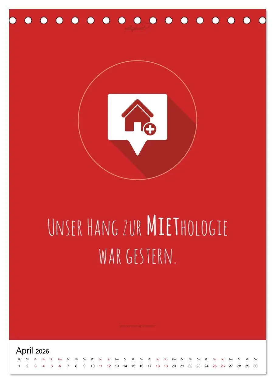 Bild: 9783516391695 | vollgeherzt: Der besondere Kalender für Bauherren mit motivierenden...