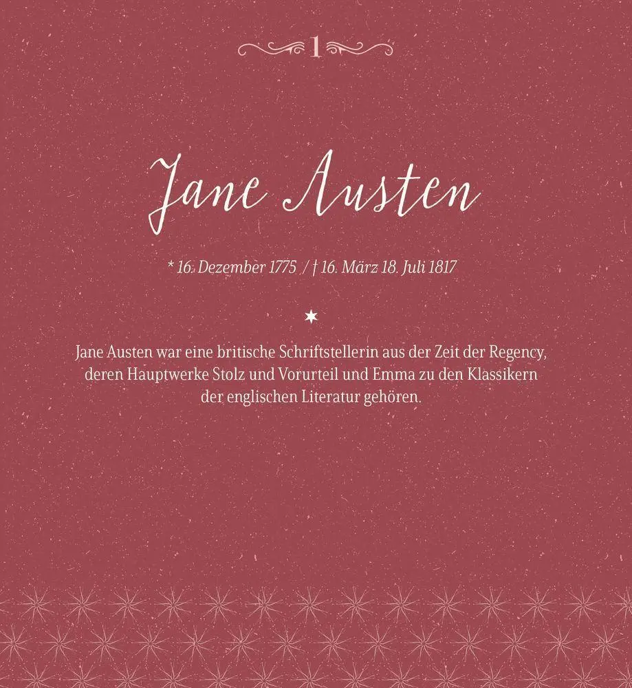 Bild: 9783649671695 | Adventskalenderbuch zum Aufschneiden | Austen | Kalender | 96 S.