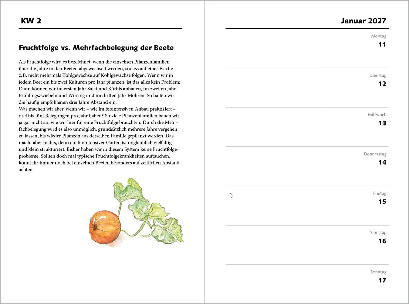 Bild: 9783987261695 | taschenGARTEN 2027 | Bäume, Sträucher, Gemüse: Agroforst im Hausgarten