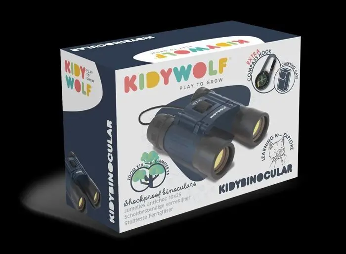 Bild: 5407009181795 | KIDYWOLF - Fernglas 10-fache Vergrösserung | Deutsch | 2025 | KIDYWOLF
