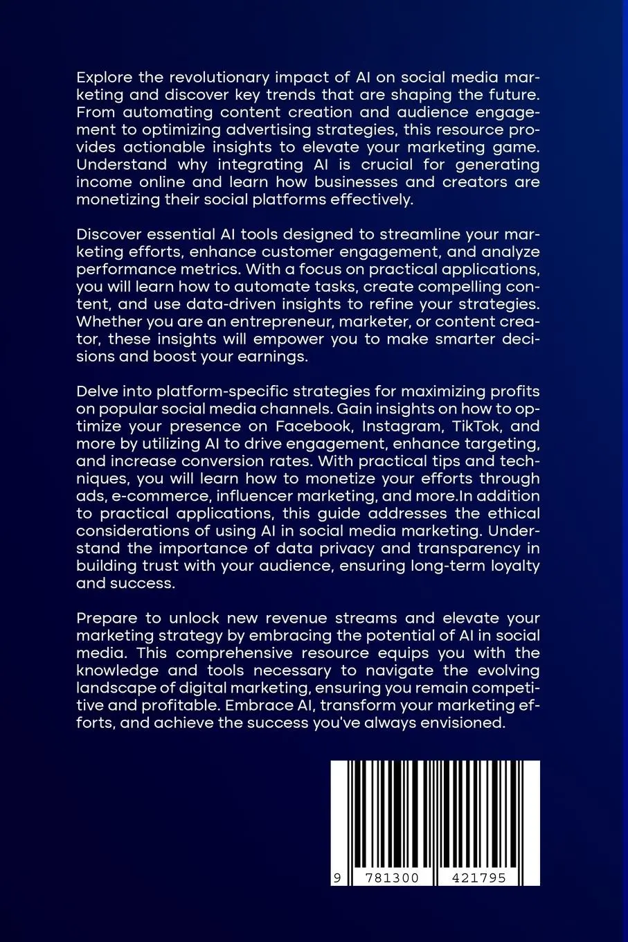 Rückseite: 9781300421795 | AI-Powered Social Media Marketing 2025 | Jason P Anderson | Buch