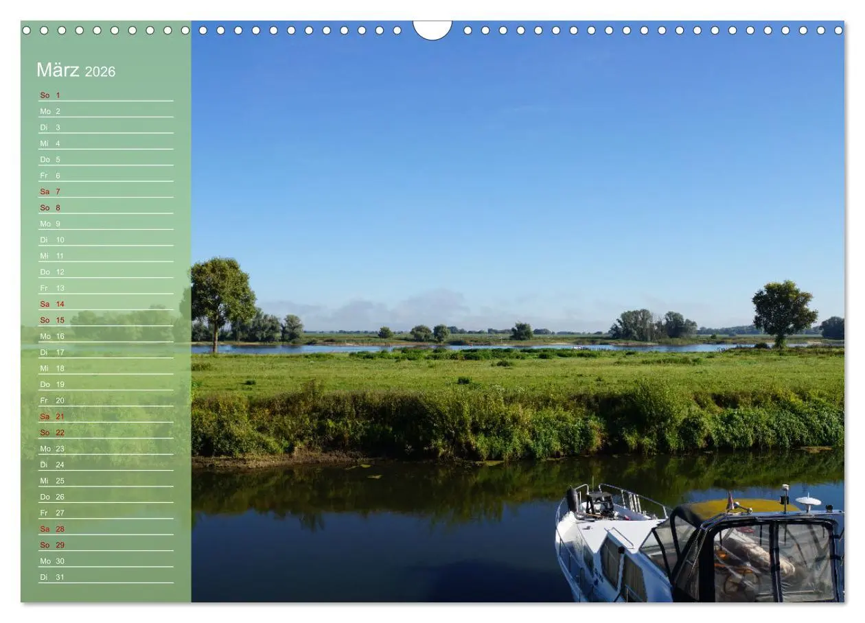 Bild: 9783457501795 | Wendlandreise (Wandkalender 2026 DIN A3 quer), CALVENDO Monatskalender
