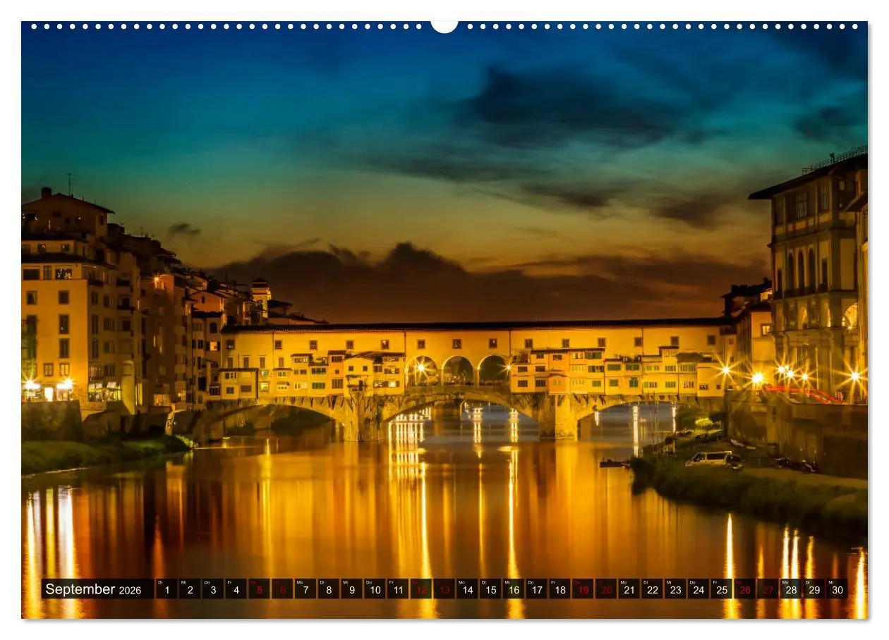 Bild: 9783457811795 | Impressionen aus FLORENZ (Wandkalender 2026 DIN A2 quer), CALVENDO...