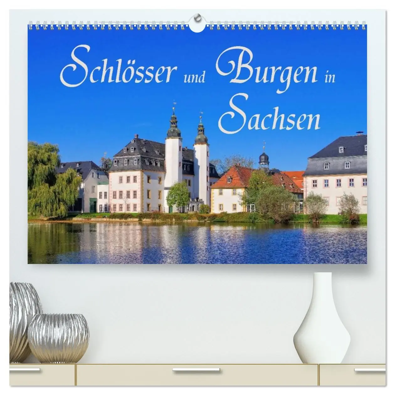 Cover: 9783516071795 | Schlösser und Burgen in Sachsen (hochwertiger Premium Wandkalender...