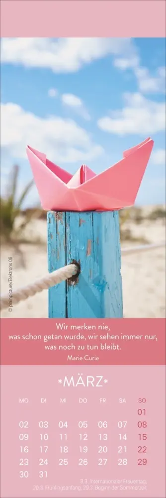 Bild: 9783756411795 | Gute Gedanken Lesezeichen &amp; Kalender 2026 | Kalender | Geblockt | 2026
