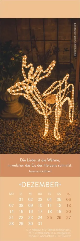 Bild: 9783756411795 | Gute Gedanken Lesezeichen &amp; Kalender 2026 | Kalender | Geblockt | 2026