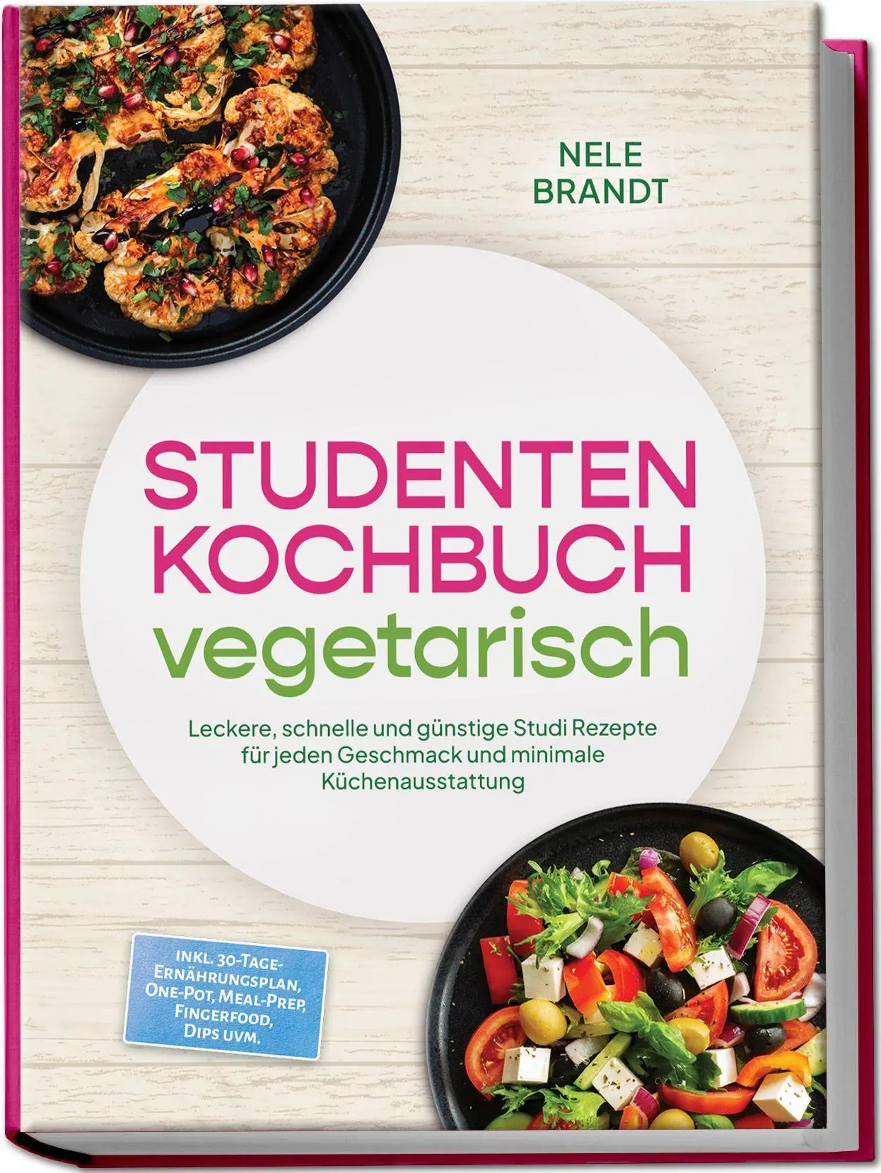 Cover: 9783757641795 | Studenten Kochbuch vegetarisch: Leckere, schnelle und günstige...