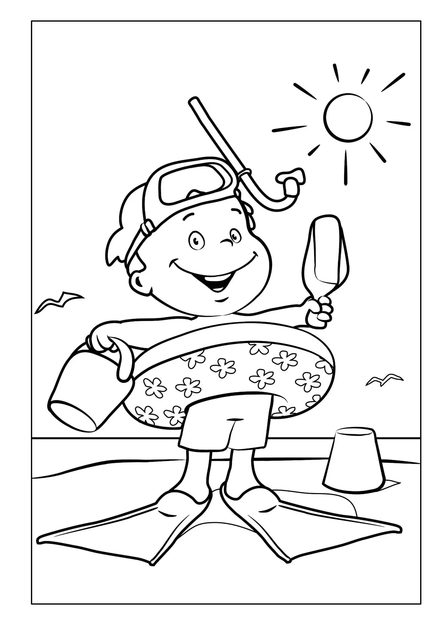 Bild: 9783986571795 | Malen - Malbuch für Kinder von 4-6 Jahren mit 50 lustigen...