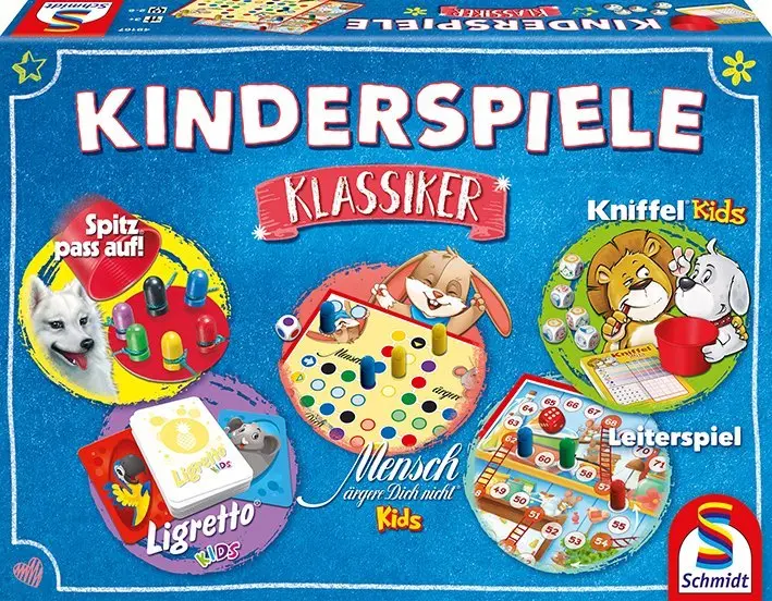 Cover: 4001504491895 | Kinderspiele Klassiker (Spielesammlung) | Spiel | In Spielebox | 49189