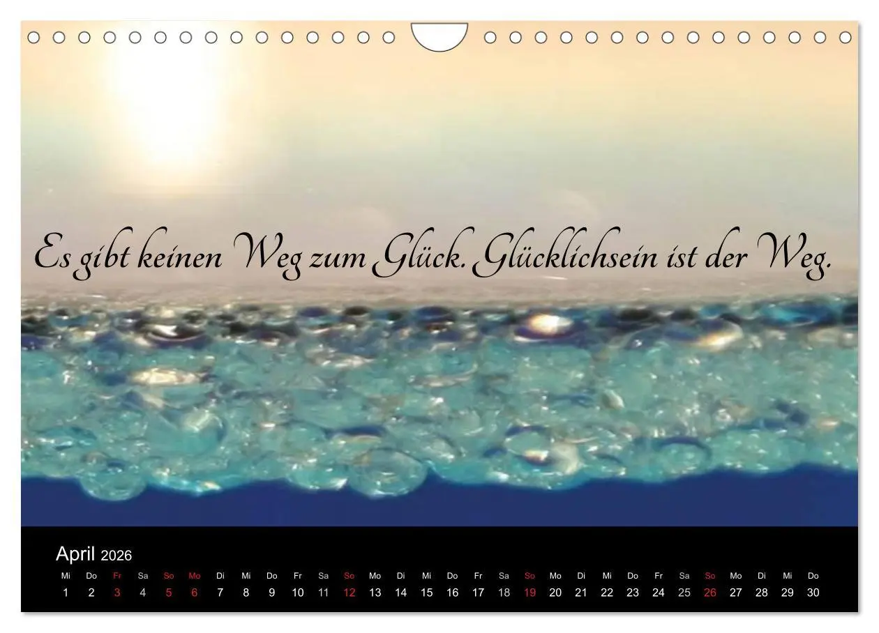 Bild: 9783457971895 | Mit Sprüchen und Weisheiten durch´s Jahr (Wandkalender 2026 DIN A4...