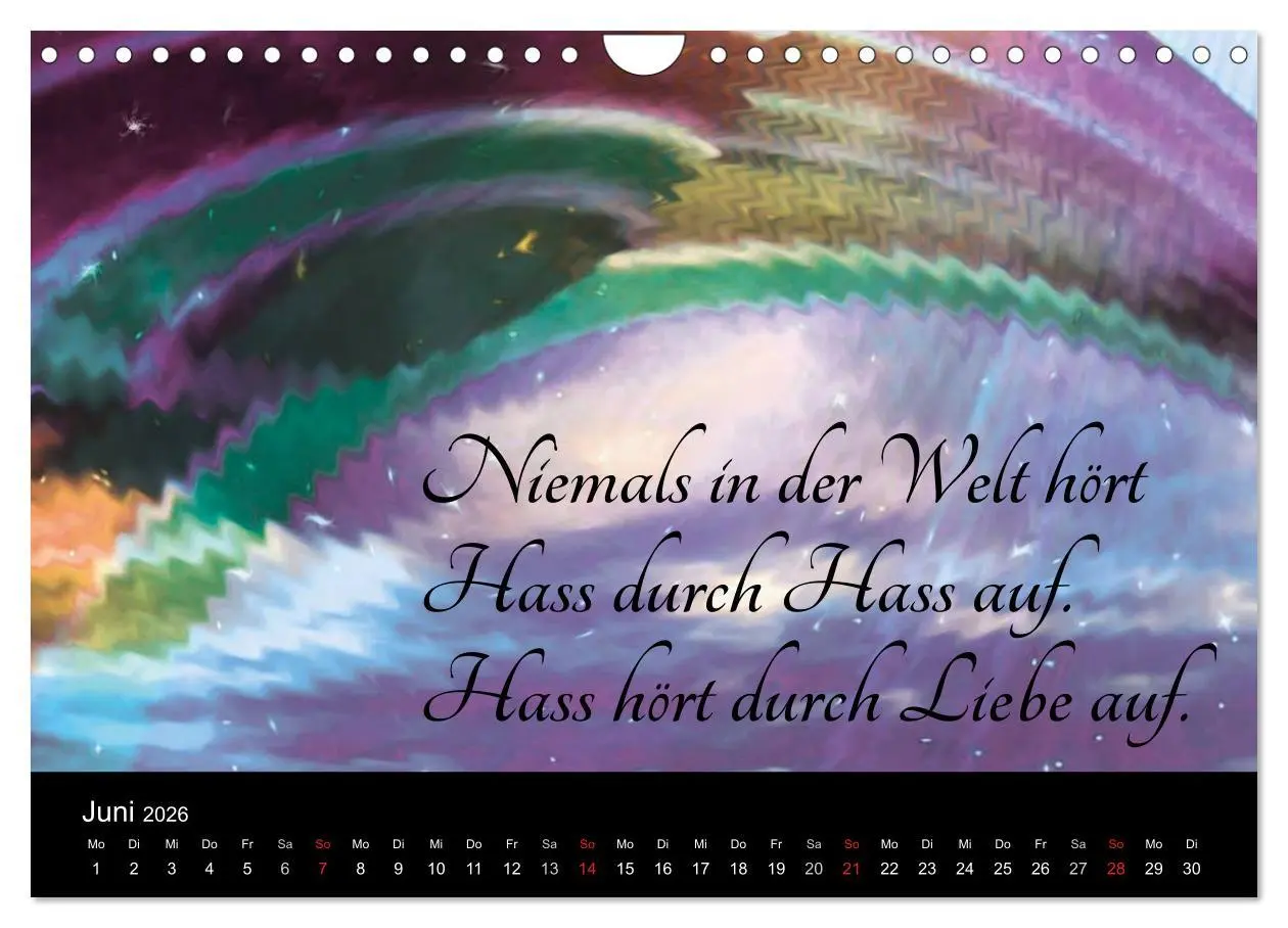 Bild: 9783457971895 | Mit Sprüchen und Weisheiten durch´s Jahr (Wandkalender 2026 DIN A4...