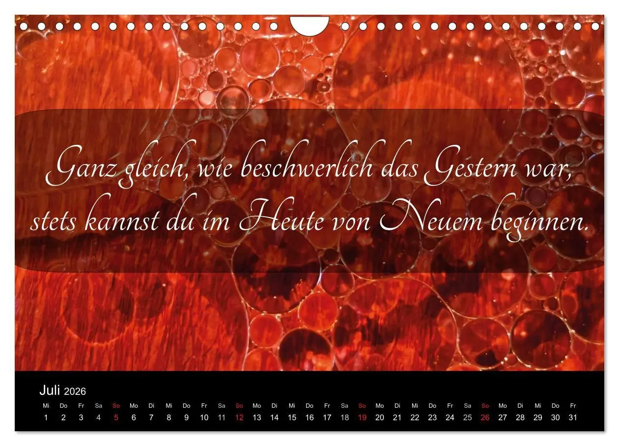 Bild: 9783457971895 | Mit Sprüchen und Weisheiten durch´s Jahr (Wandkalender 2026 DIN A4...