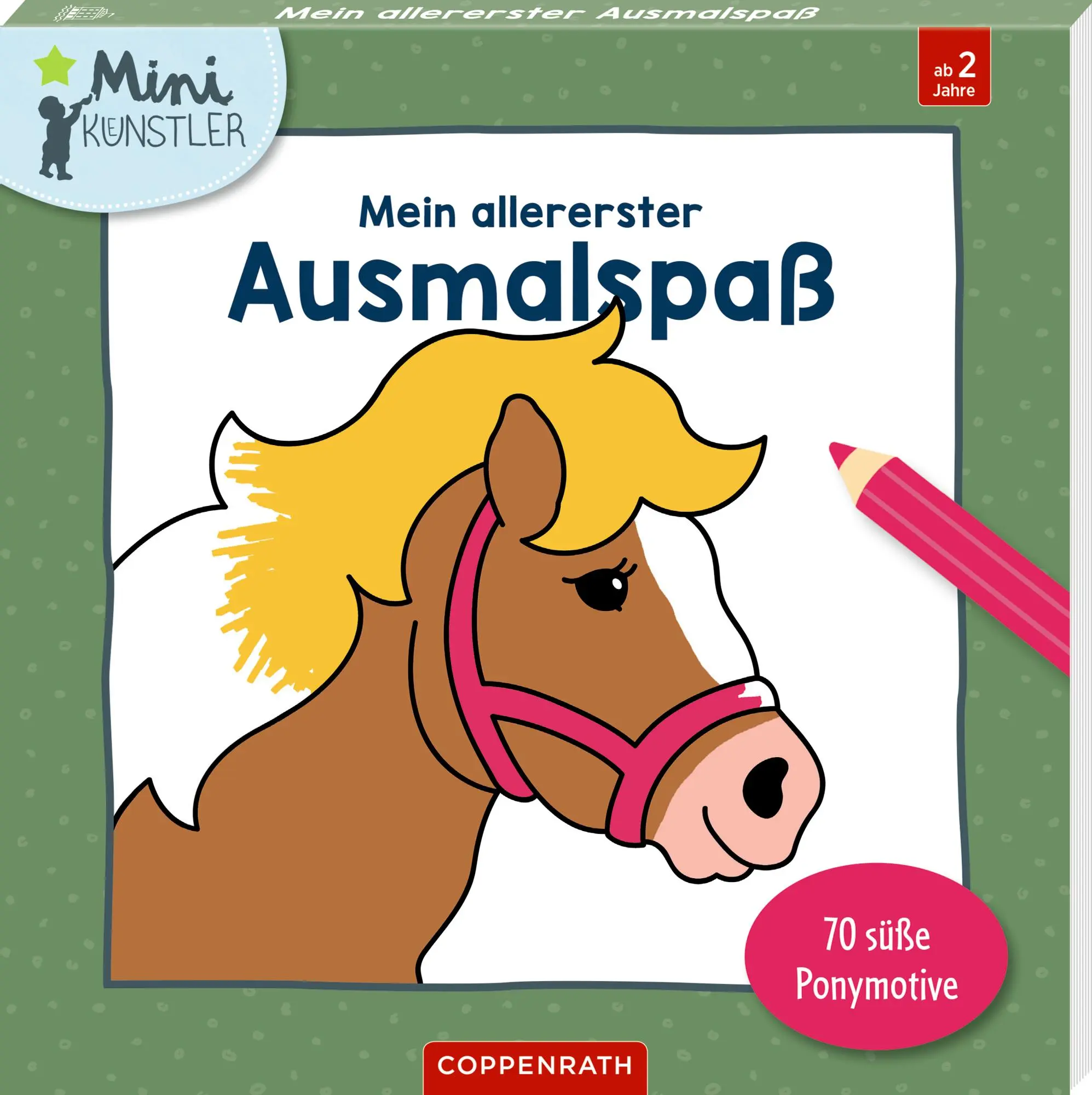 Cover: 9783649651895 | Mein allererster Ausmalspaß | 70 süße Ponymotive | Philipp Roß | Buch
