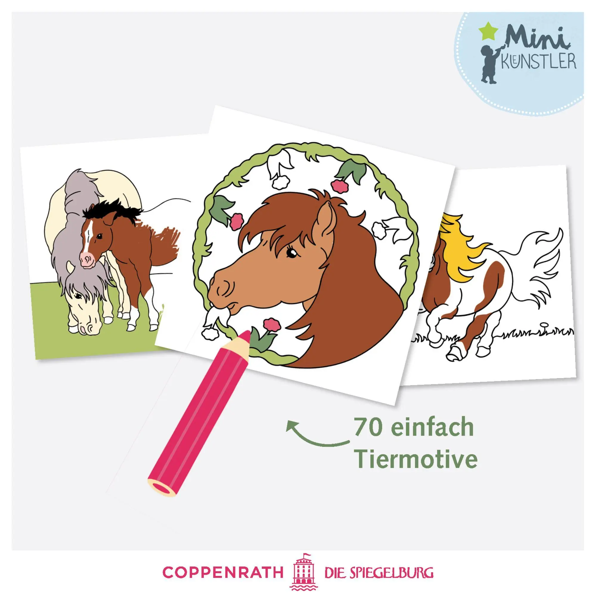 Bild: 9783649651895 | Mein allererster Ausmalspaß | 70 süße Ponymotive | Philipp Roß | Buch