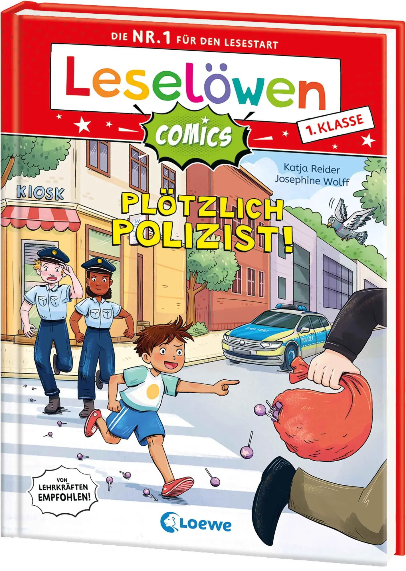 Bild: 9783743221895 | Leselöwen Comics 1. Klasse - Plötzlich Polizist! | Katja Reider | Buch