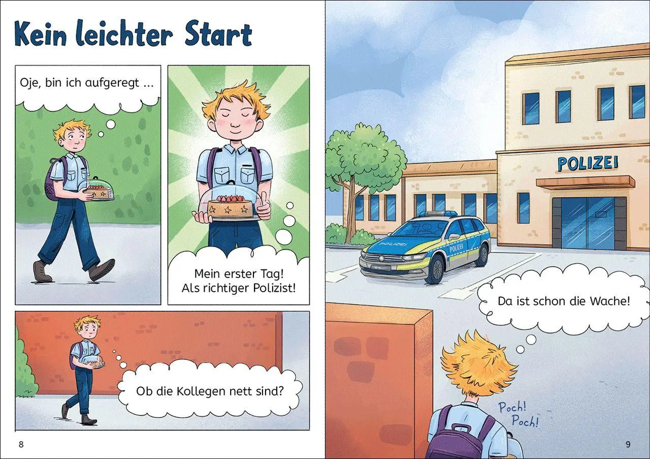 Bild: 9783743221895 | Leselöwen Comics 1. Klasse - Plötzlich Polizist! | Katja Reider | Buch