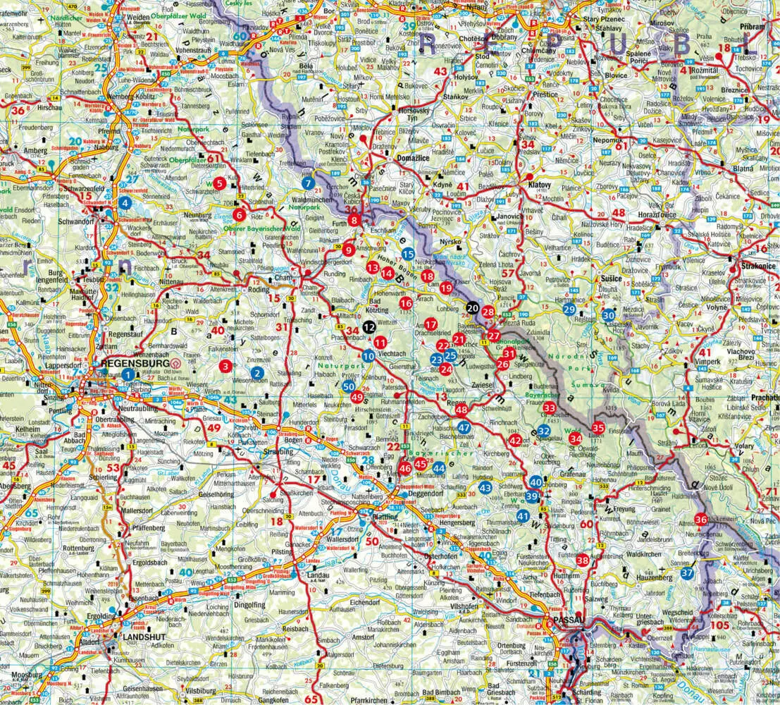 Bild: 9783763331895 | Rother Wanderbuch kurz &amp; gut! Bayerischer Wald | Eva Krötz | Buch