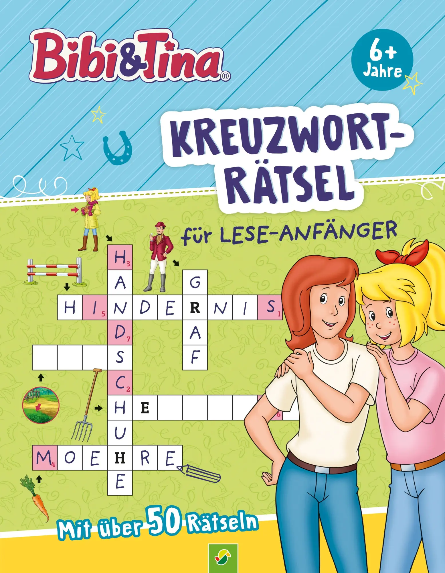 Cover: 9783849941895 | Bibi &amp; Tina Kreuzworträtsel für Lese-Anfänger | Verlag | Taschenbuch