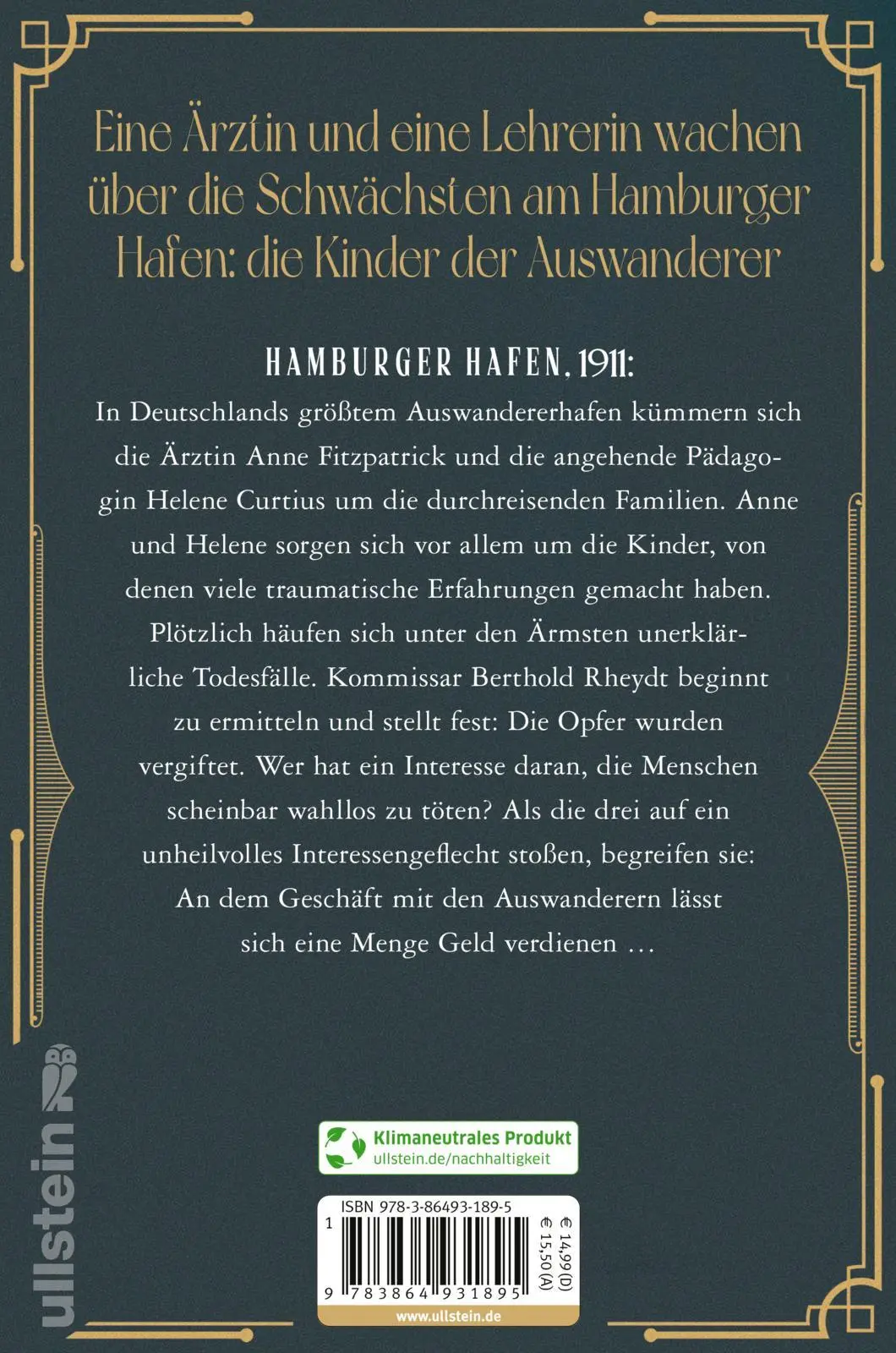 Rückseite: 9783864931895 | Die Hafenärztin. Ein Leben für das Glück der Kinder | Henrike Engel