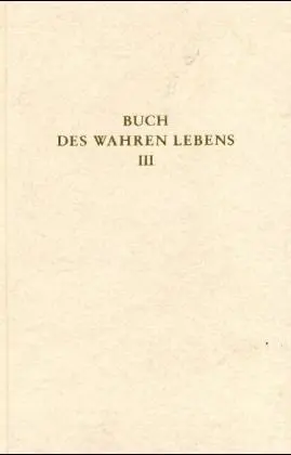 Cover: 9783876671895 | Das Buch des wahren Lebens. Lehren des göttlichen Meisters | Buch