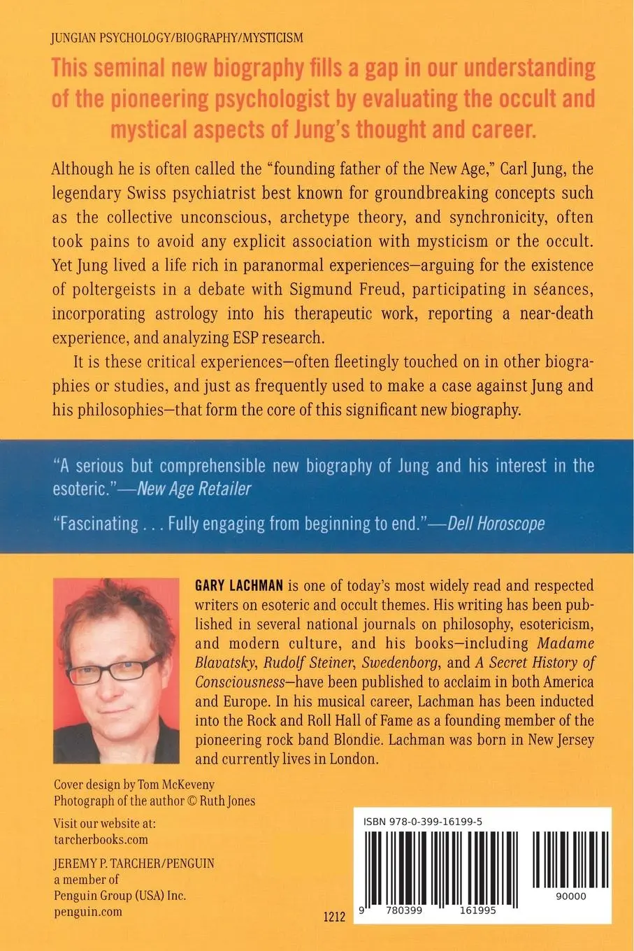 Rückseite: 9780399161995 | Jung the Mystic | Gary Lachman | Taschenbuch | Englisch | 2012