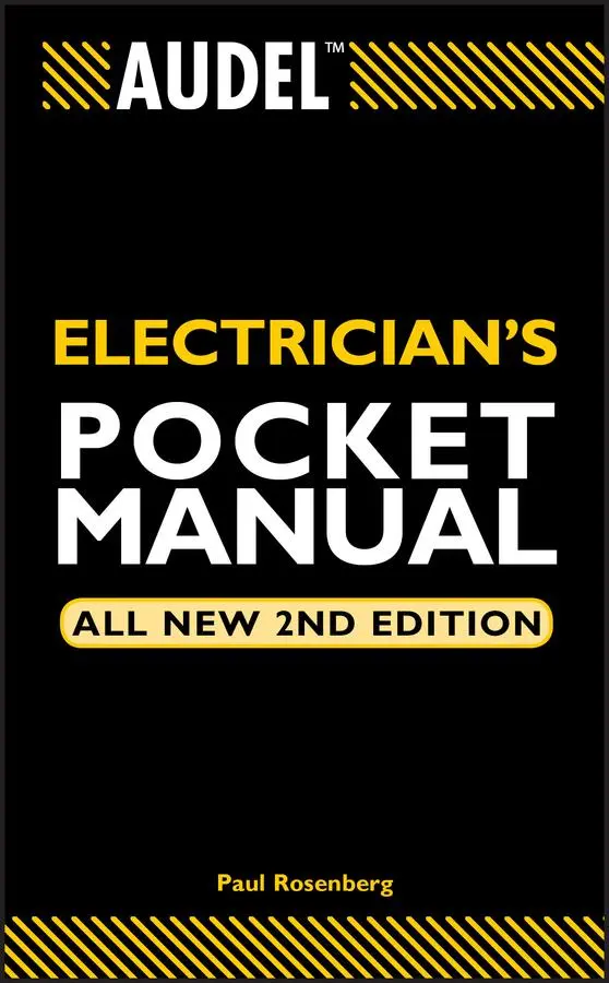 Cover: 9780764541995 | Audel Electrician's Pocket Manual | Paul Rosenberg | Taschenbuch