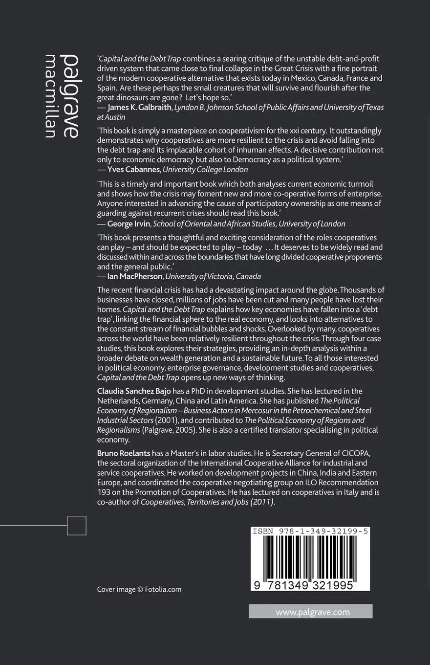 Rückseite: 9781349321995 | Capital and the Debt Trap | Claudia Sanchez Bajo (u. a.) | Taschenbuch