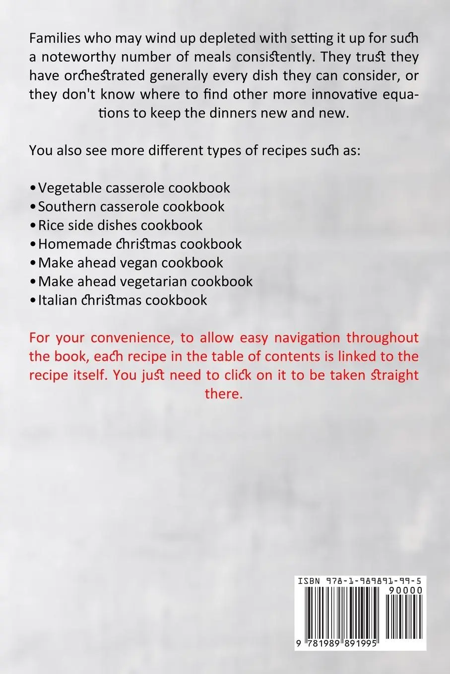 Rückseite: 9781989891995 | Christmas Recipes | Christopher Demaio | Taschenbuch | Englisch | 2020