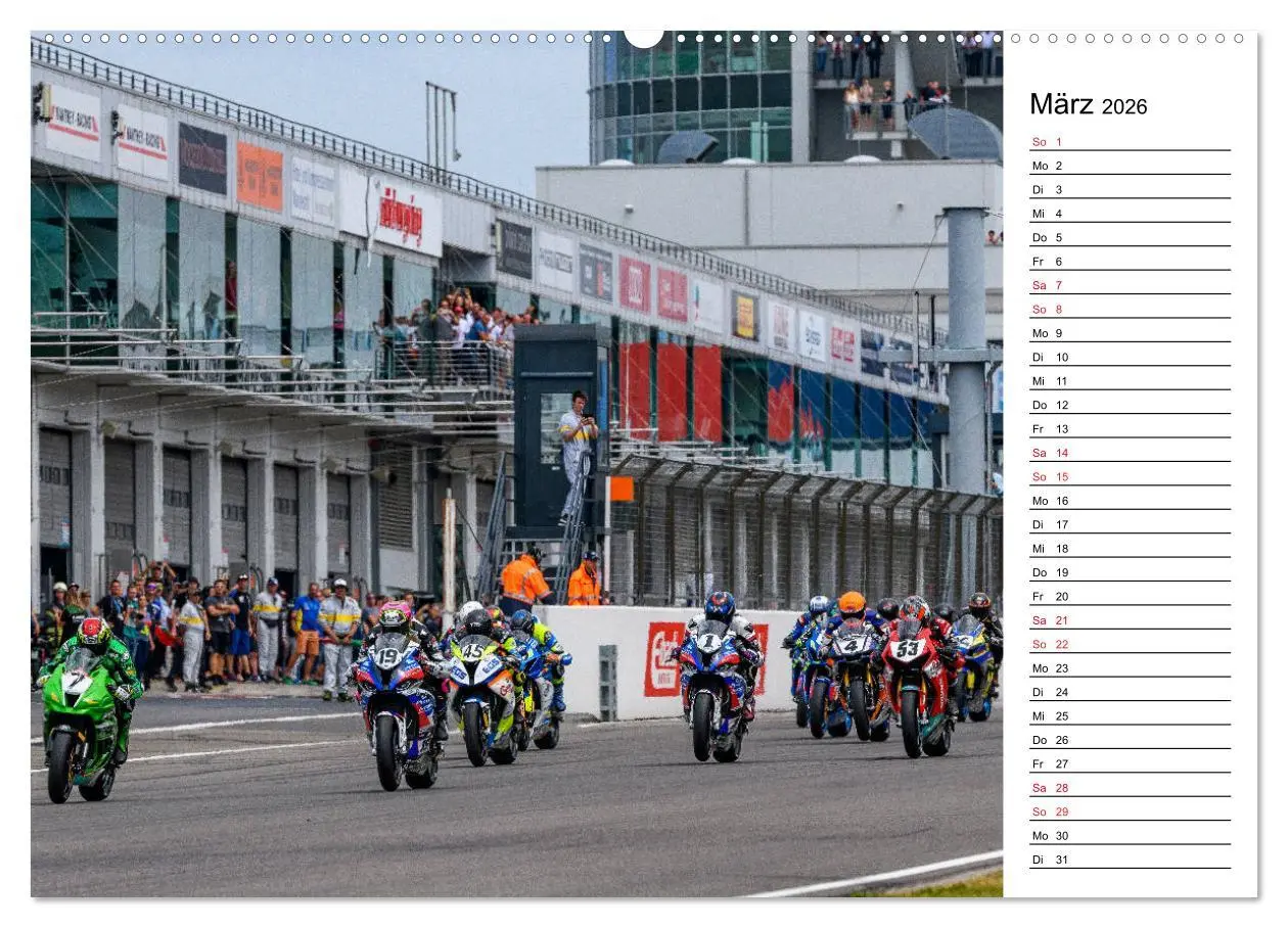 Bild: 9783457271995 | Faszination Superbikes (Wandkalender 2026 DIN A2 quer), CALVENDO...