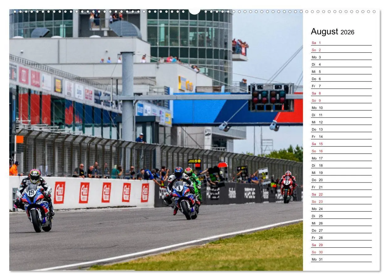 Bild: 9783457271995 | Faszination Superbikes (Wandkalender 2026 DIN A2 quer), CALVENDO...