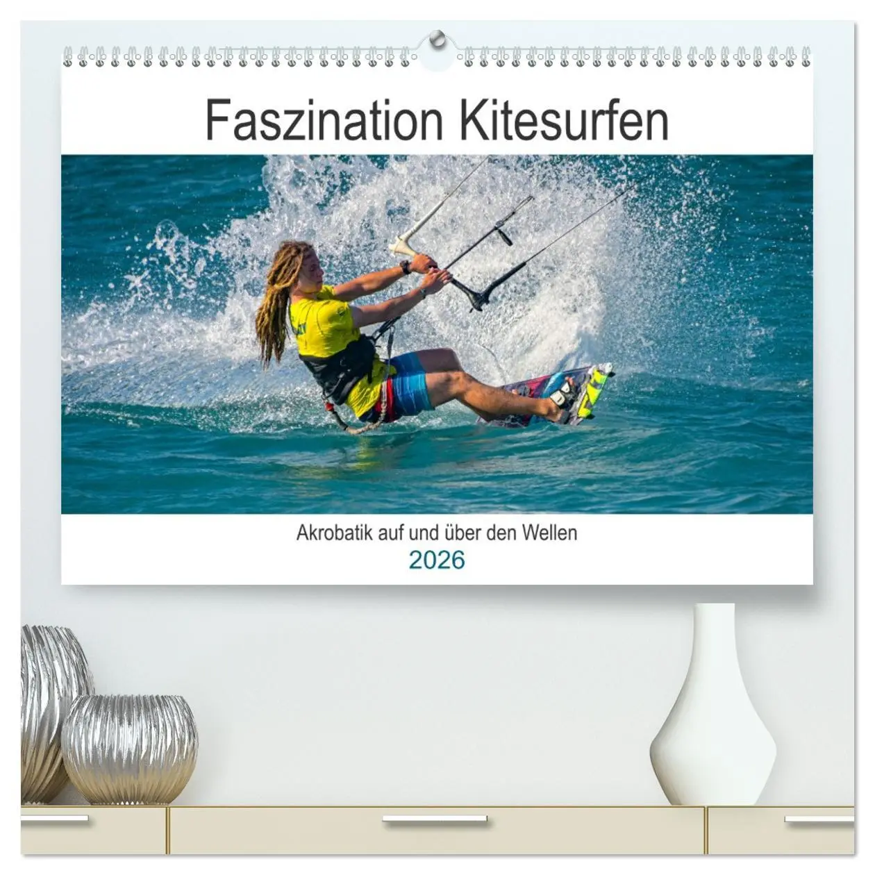Cover: 9783457651995 | Faszination Kitesurfen (hochwertiger Premium Wandkalender 2026 DIN...