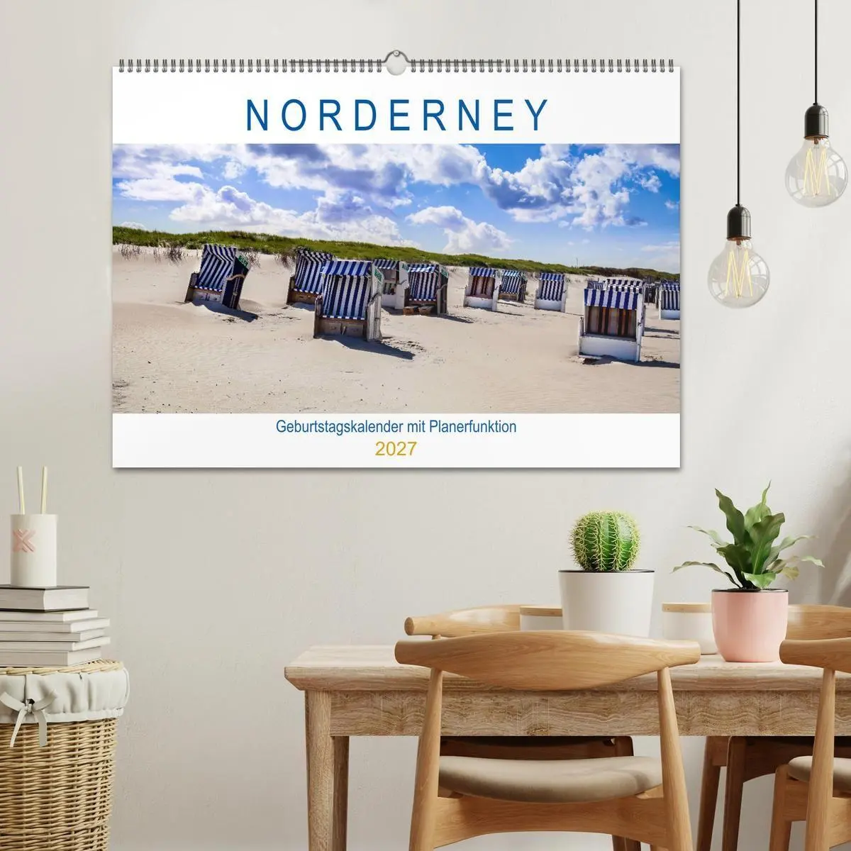 Bild: 9783569761995 | NORDERNEY Geburtstagskalender mit Planerfunktion (Wandkalender 2027...