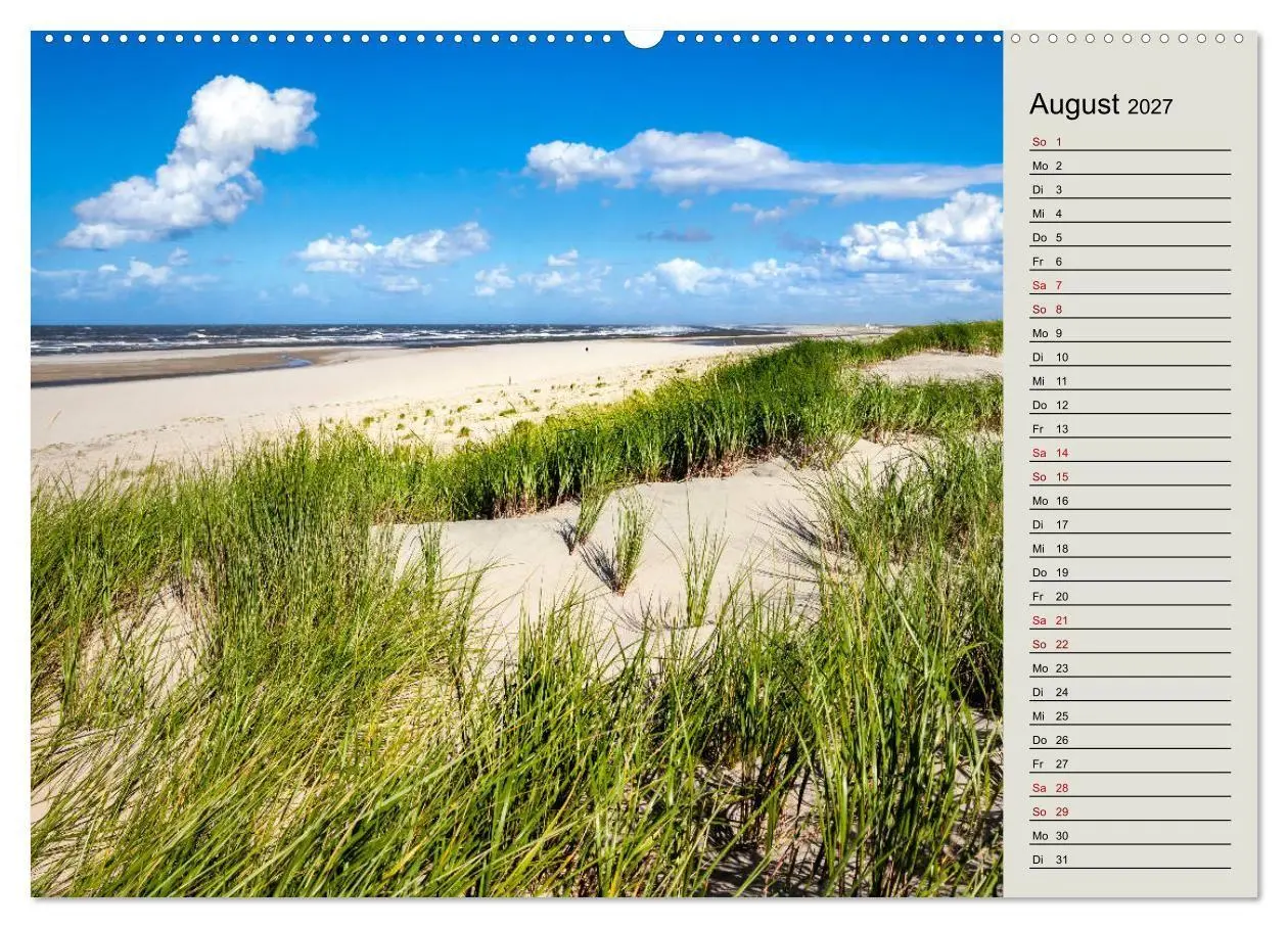Bild: 9783569761995 | NORDERNEY Geburtstagskalender mit Planerfunktion (Wandkalender 2027...