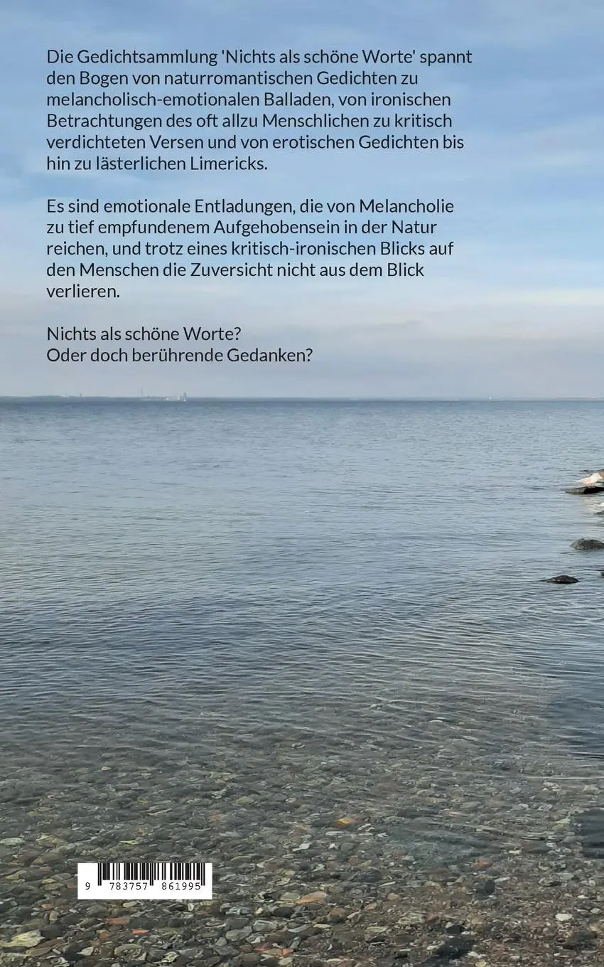 Rückseite: 9783757861995 | Nichts als schöne Worte | Gedichte | Karl-Heinz Föste | Taschenbuch