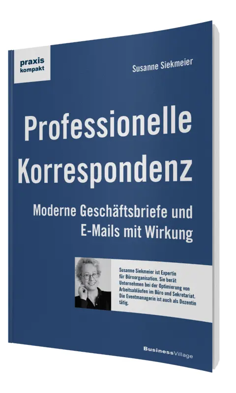 Cover: 9783869801995 | Professionelle Korrespondenz | Susanne Siekmeier | Taschenbuch | 2021