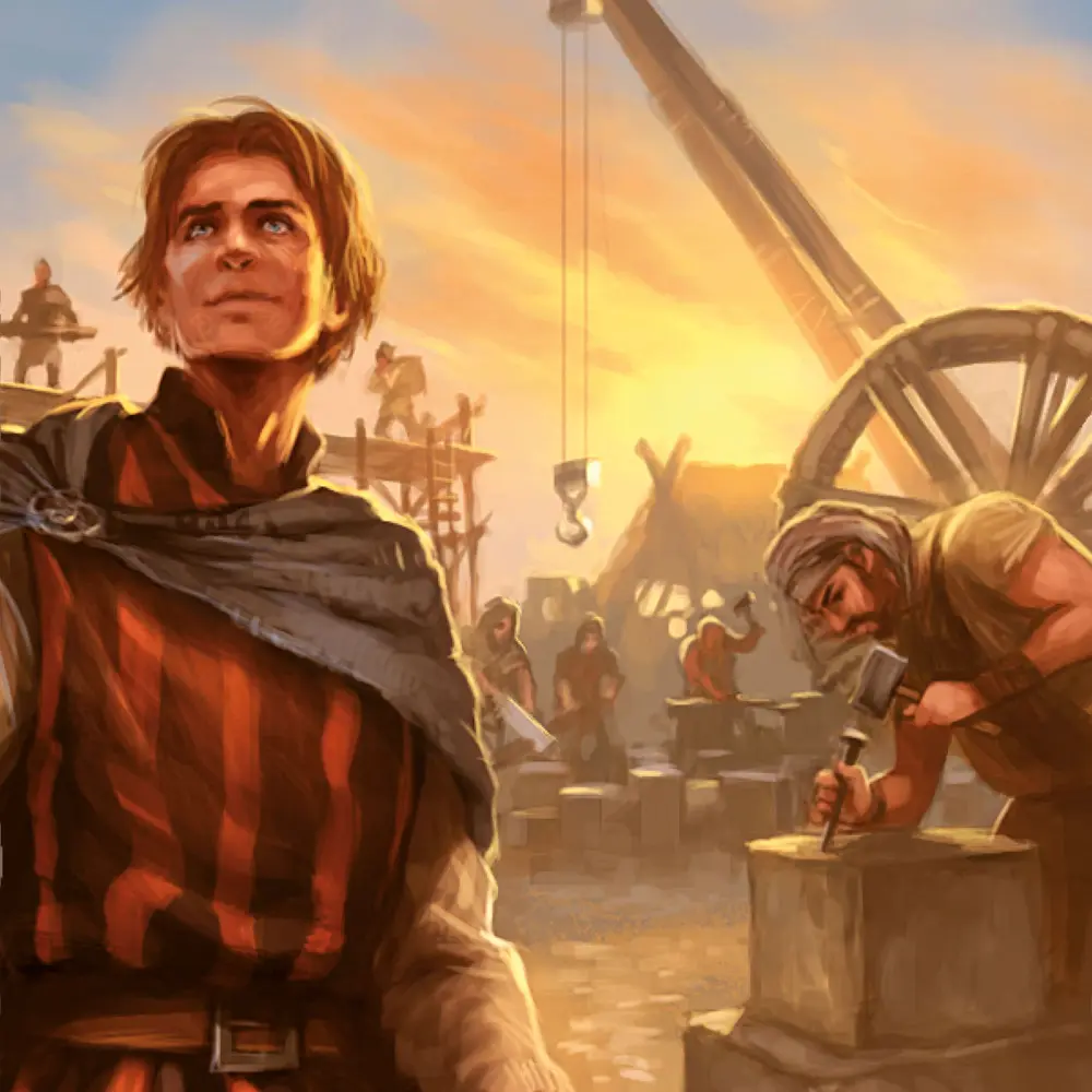 Bild: 4002051682095 | Ken Follett - Kingsbridge | Spiel | Deutsch | 2021 | Kosmos Spiele