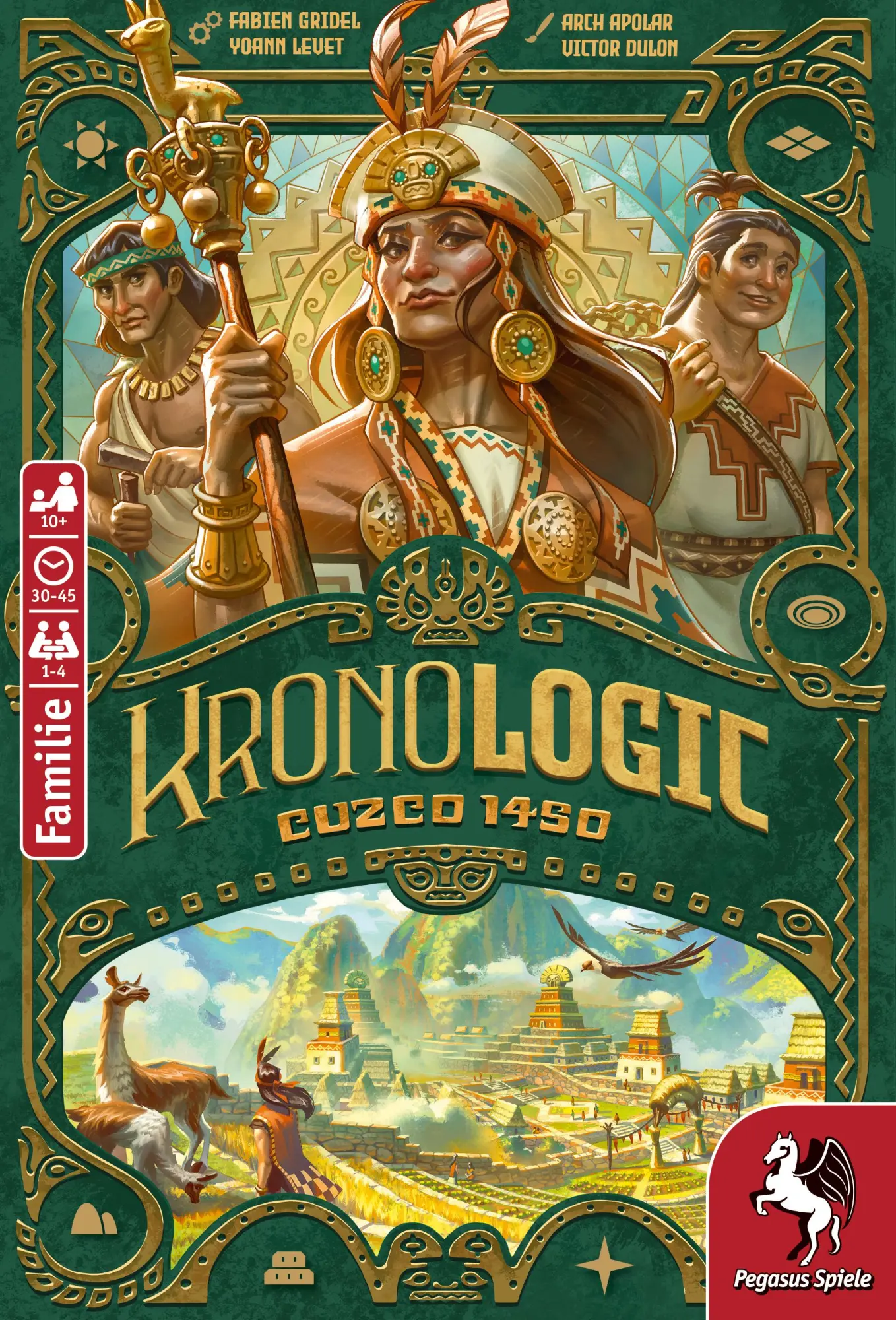 Bild: 4250231742095 | Kronologic - Cuzco 1450 | Yoann Levet Fabien Gridel | Spiel | 18712G