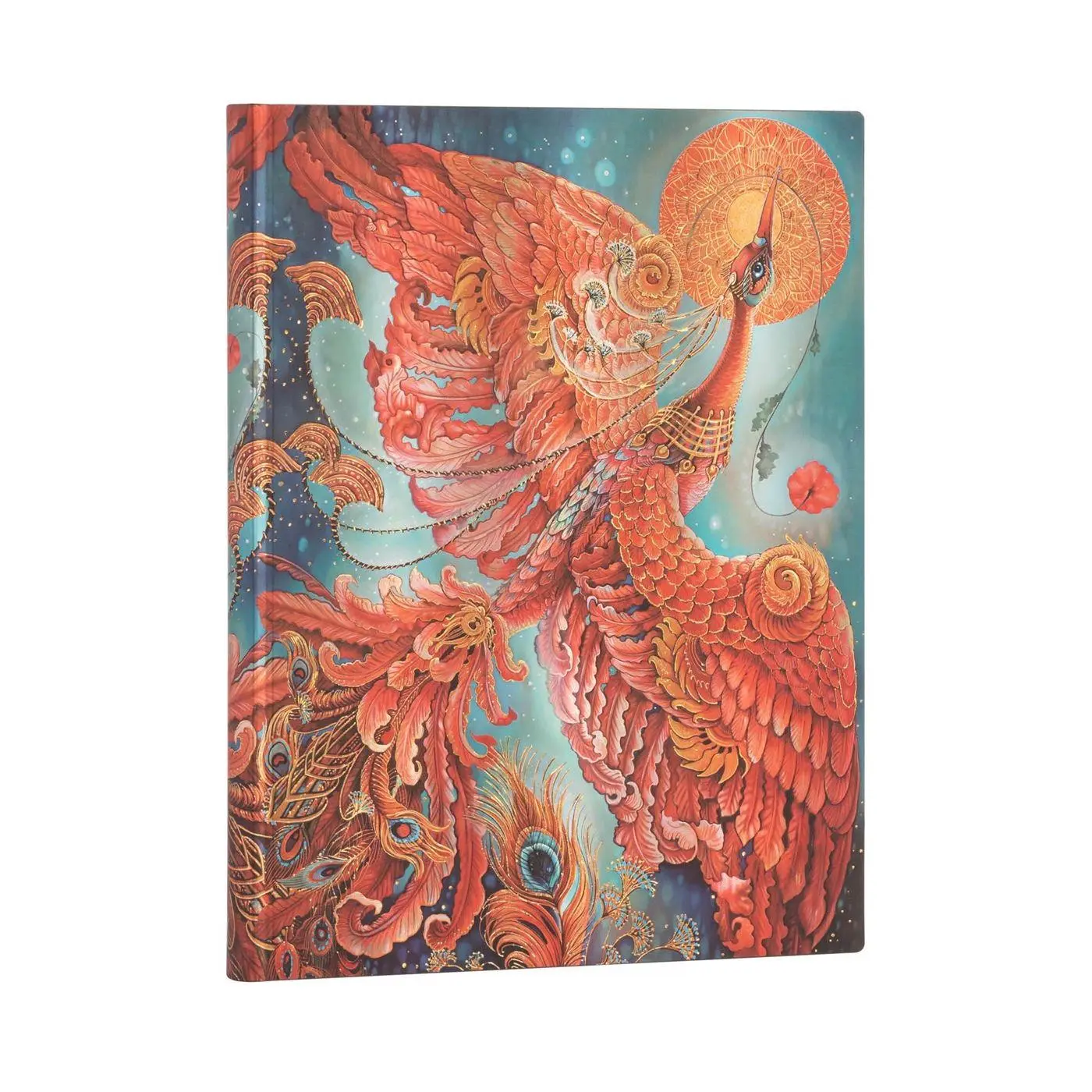 Cover: 9781439782095 | Firebird (Birds of Happiness) Ultra Lined Journal | Paperblanks | Buch