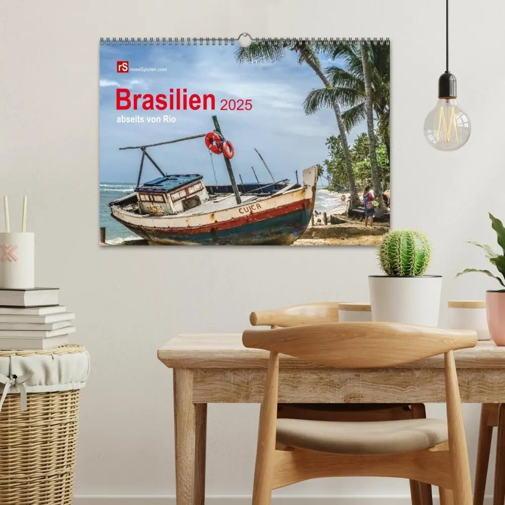 Bild: 9783435692095 | Brasilien 2025 abseits von Rio (Wandkalender 2025 DIN A3 quer),...