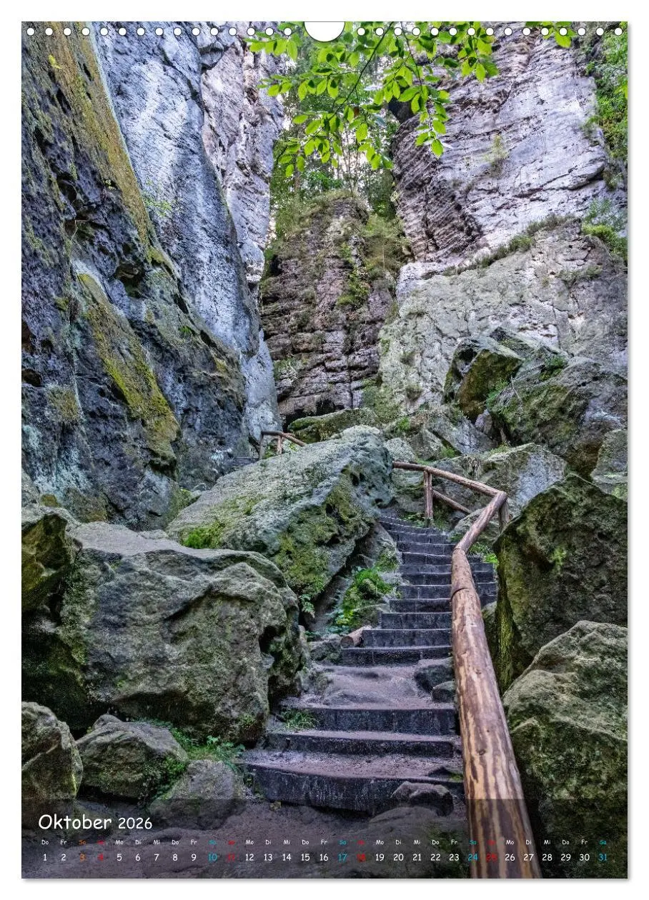 Bild: 9783516252095 | Höhepunkte der Sächsischen Schweiz (Wandkalender 2026 DIN A3 hoch),...