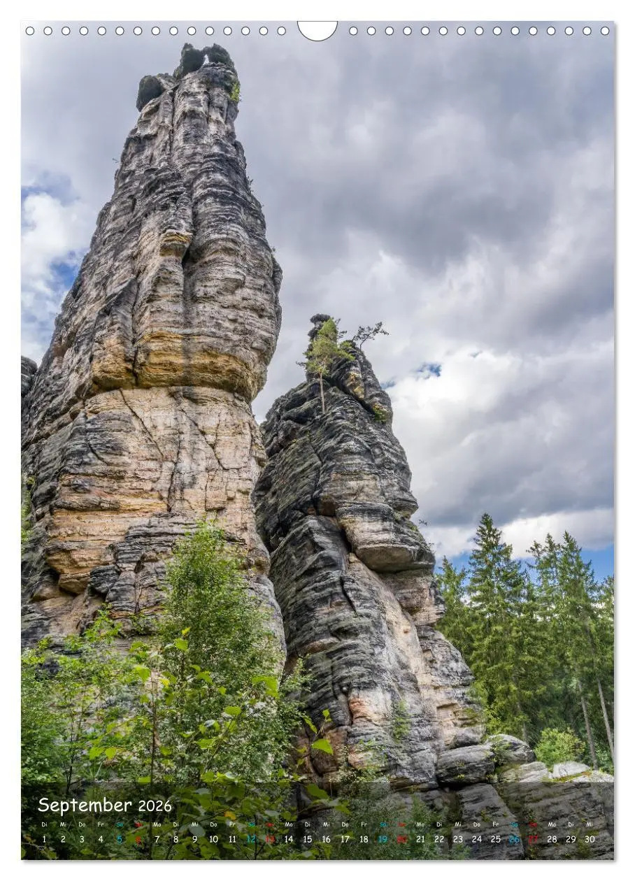 Bild: 9783516252095 | Höhepunkte der Sächsischen Schweiz (Wandkalender 2026 DIN A3 hoch),...