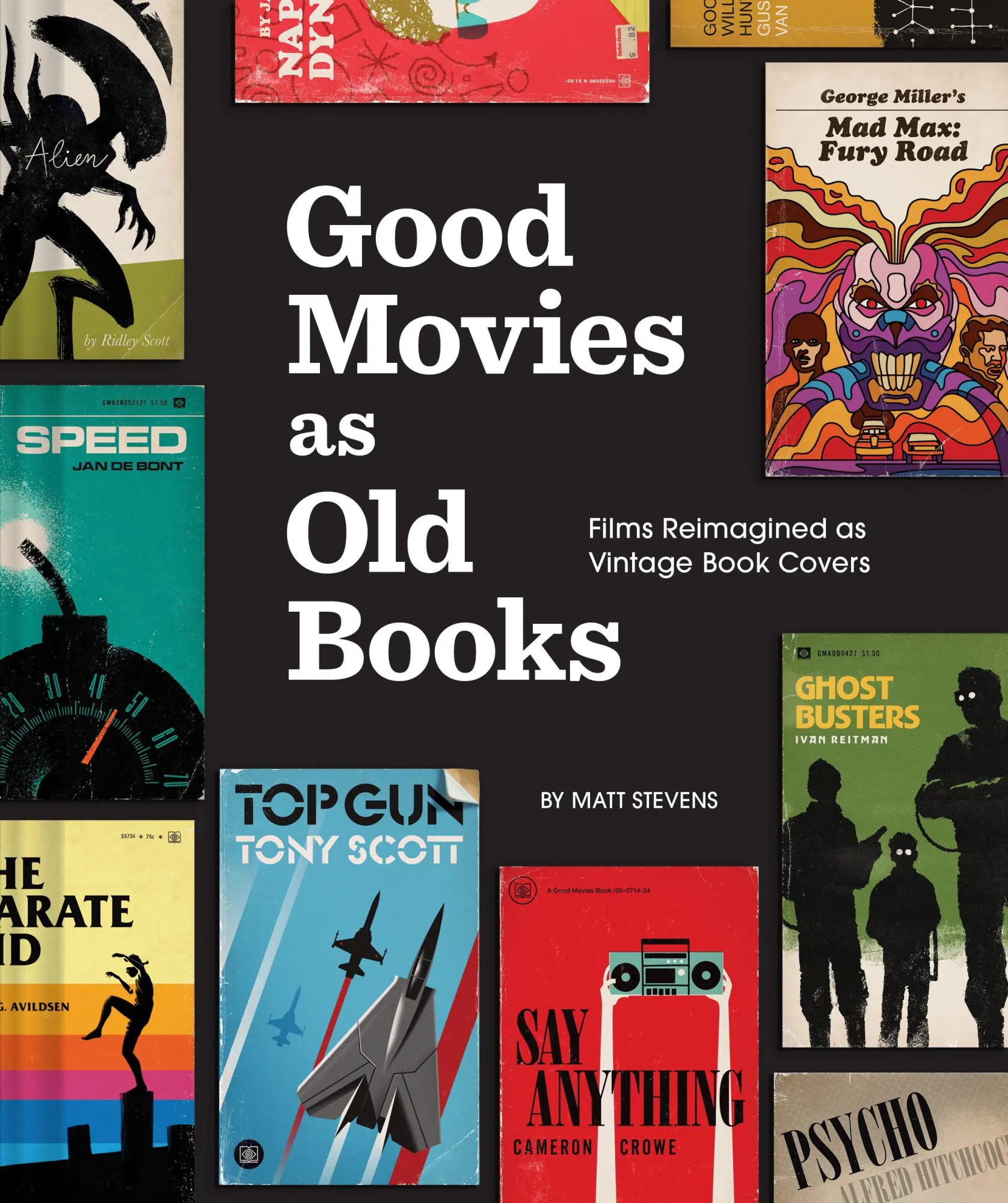 Cover: 9781797232195 | Good Movies as Old Books | Films Reimagined as Vintage Book Covers