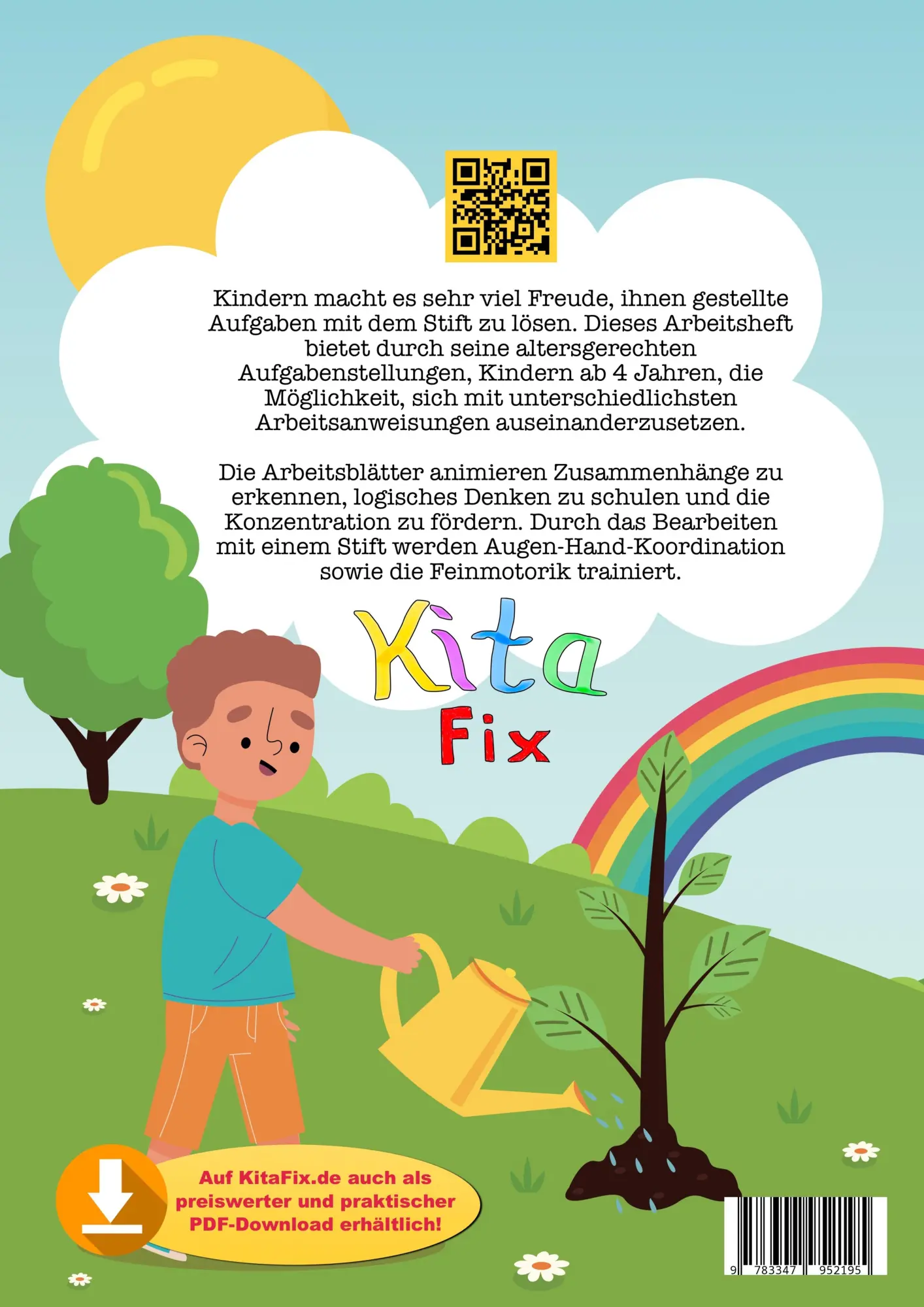 Rückseite: 9783347952195 | KitaFix-Kreativ: Arbeitsblätter Wir sind Natur (50 Ideen für...