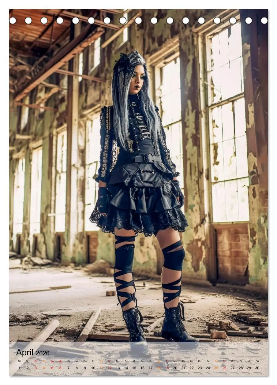 Bild: 9783516312195 | Gothic ist cool (Tischkalender 2026 DIN A5 hoch), CALVENDO...