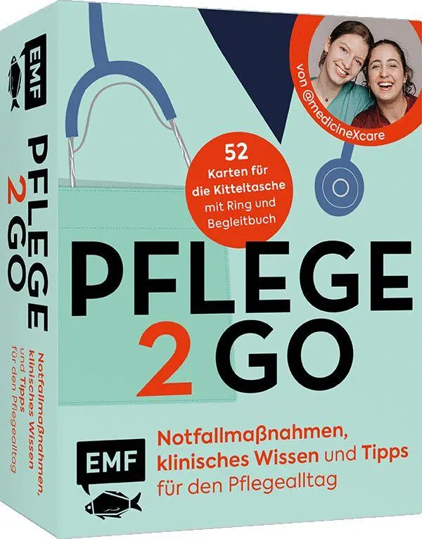 Cover: 9783745932195 | Kartenset: Pflege to go - Notfallmaßnahmen, klinisches Wissen und...